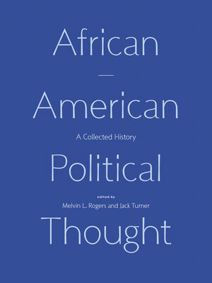 cover image of African American Political Thought